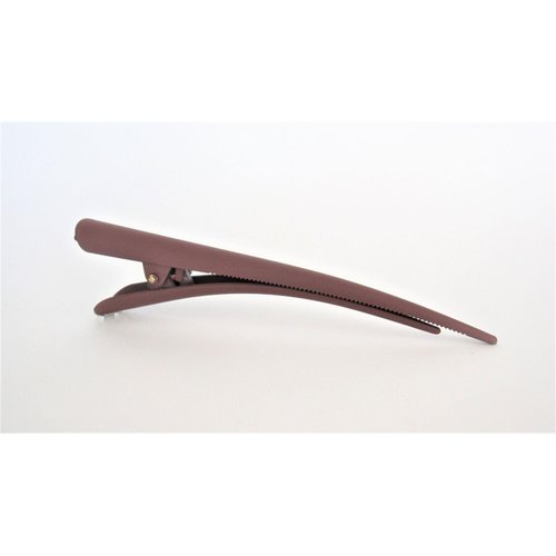 Generic Burgundy wine acrylic alligator hair clip for fine thin hair
