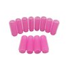 ADMIRING Hair Curler, 12PCS Roller for Medium Short Hair, Heatless Curler for Bangs, Plastic & Gel, Creates Natural Curly Hairstyle, Pink