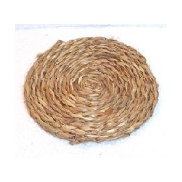 Bonka Bird Toys 1259 Round 6" Seagrass mat Foraging Bird Toy Parrot cage Toys Cages Craft Part pet