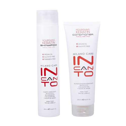 Milano Care, Hair, Keratin Nourishing Shampoo and Conditioner Set
