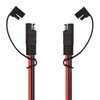 iGreely SAE Extension Cable 12AWG SAE Power Automotive Extension Cable SAE to SAE Quick Disconnect Wire Harness SAE Connector for Solar Panel Battery Cars Tractor 12 AWG (3.3Ft)