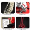 XYDongtong Guitar Music Interactive Building Set for Music Lovers, DIY Guitar Model Toy Compatible with Lego，Reverb Amplifier & Authentic Accessories, Perfect Way to Rock Gift Giving.