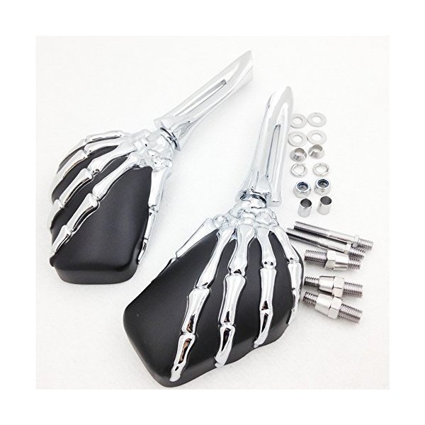 SMT-Spike Hand Grips With Turn Signals Compatible With Honda Shadow Magna Vtx 1300 1800 Vt1300C [B00RW3LPXE]