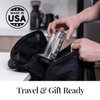 Aeropress Clear Coffee Press – 3 in 1 brew method combines French Press, Pourover, Espresso - Full bodied coffee without grit or bitterness - Small portable coffee maker for camping & travel