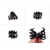 6 Pcs Plastic Octopus Hair Grips Spider Hair Claw Clips Strong Hold Jaw Clips Medium Non Slip French Hair Clips Hair Catch Barrettes for Women Girls
