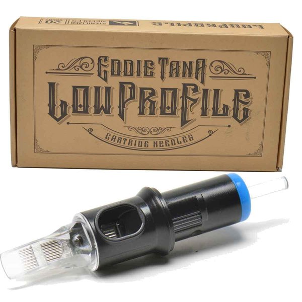 Element Tattoo Supply - Low Profile - Tattoo Cartridge Needles - Round Liner - Box of 20 - Membrane - Shading Tattooing - 5RL