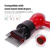 Red by Kiss Universal Detangling Blow Dryer Hair Styling Pik – Compatible with all Hair Dryers