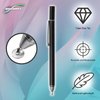 BoxWave Stylus Pen Compatible with PWR4GTR Digital Signage Display 55 Inch - FineTouch Capacitive Stylus, Super Precise Stylus Pen - Jet Black