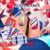 SILPECWEE 6 Sheets 4th of July Nail Wraps for Women Independence Day Nail Polish Stickers Patriotic American Self Adhesive Nail Polish Strips Gel Nail Strips Manicure Design with Nail File