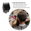 8 Pack Professional Hair Clipper Combs Guides-Premium Clipper Guards Fit for Wahl,with Most Wahl Clippers(Black)