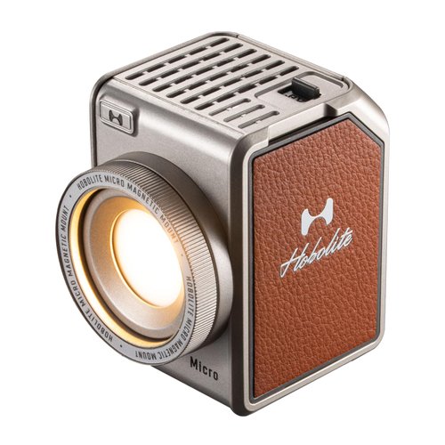 HOBOLITE Micro Photography Lighting Standard Kit, 8W Bi-Color Portable Video Light with CRI 96+, 2700-6500K, APP Control, Continuous LED Lighting for Studio, Outdoor Shooting, Microfilm, Recording