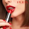 PUPA Milano Vamp! Extreme Colour Lipstick With Plumping Treatment - For Fuller, Defined Lips - Adds Incredible, Deep Color To Lips - Soft Texture Adheres Perfectly - 206 Toasted Rose - 0.123 Oz