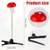 30pcs Mushroom Hair Clips, Sprout Hairpins Funny Barrettes Cute Hair Claw Plant Hair Accessories for Kids Girls Women Gift Party