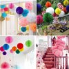 12pcs 6 inch 8 inch Tissue Paper Honeycomb Balls Party Backdrop Decoration Paper Flower Balls Craft Kit Paper Honeycomb Ball for Wedding Room Birthday Baby Shower (Green Set)