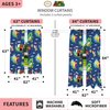 Franco Kids Room Window Curtains Drapes Set, 82 in x 63 in, Super Mario