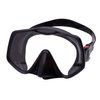 ATOMIC AQUATICS Frameless 2 Scuba Diving Mask with Compact Travel Case | Durable Ultra-Clear Swimming Mask for Snorkeling & Scuba Diving, Medium, Black