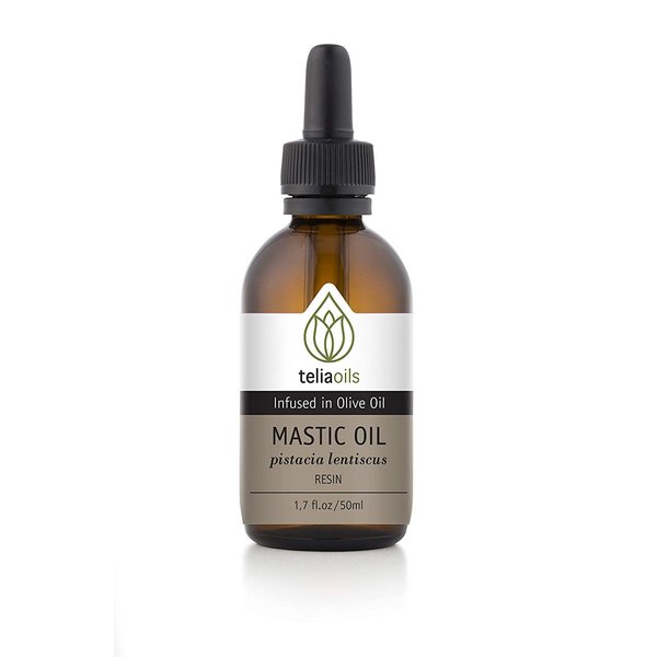 Teliaoils Mastic Infused Oil Extract (Macerated Oil), 1.7 Fl Oz - 50 Ml