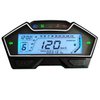 SAMDO Universal Motorcycle Speedometer Odometer Tachometer RPM Speedometer Gauge 199 Kph Mph for Carburetor Motor