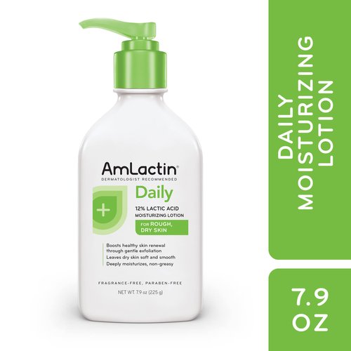 AmLactin Daily Moisturizing Body Lotion, Paraben Free, 7.9 Ounce (Pack of 3)