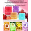 Lip Sleeping Mask Set,5 Pcs Moisturizing Lip Balm for Repair Dry Cracked Lips,Deep Hydrating Overnight Lipgloss Day&Night Non-Sticky Lips Primer Moisturizer Balms,Women Lipoil Care Christmas Gift