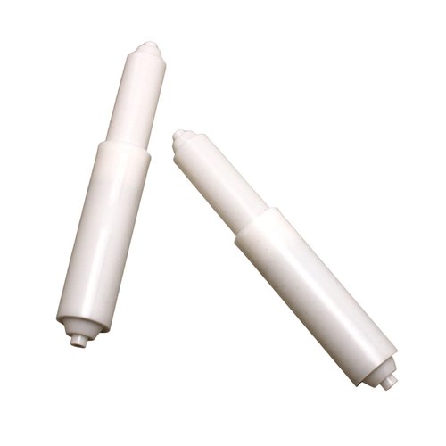 2-Pack Toilet Paper Roller – Spring Loaded Replacement Spindle, Durable Construction, Universal Fit for Most Holders, Easy to Install