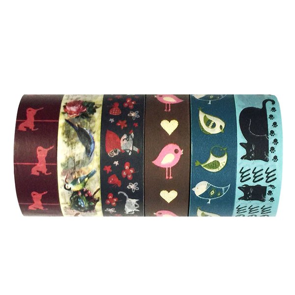 Wrapables Washi Masking Tape Collection, Premium Value Pack, VPK39