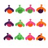 SENSORY4U Balancing Bird Set - One Dozen Party Pack Balance Birds - School Treasure Box or Party Favors Gifts for Kids - Physics Game Fine Motor Skills Toys.