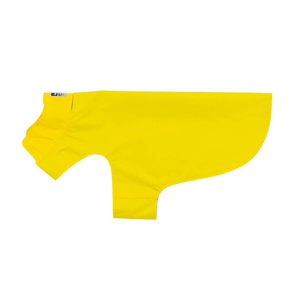RC Pets Delta Rain Slicker, Water-Resistant Dog Raincoat, Medium, Lemon