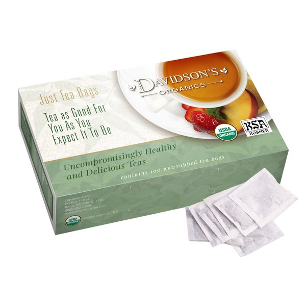 Davidson's Organics, Tulsi Licorice Root, 100-count Unwrapped Tea Bags