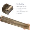 HOTBANANA Tape in Hair Extensions, 20 Inch Tape in Hair Extensions Human Hair 20pcs 50g Walnut Brown to Ash Brown and Bleach Blonde Balayage Tape Hair Extensions Straight Human Hair Tape in Extensions