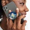 Ksadiye Phone Grip with Expanding Kickstand,Cell Phone Collapsible Stand Color Stone Design for Smartphones