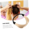 PLAFOPE Wig Elastic Hair Ties 6pcs Wig Elastic Hair Band Miss Mini Cable Tie Plastic Hair Ropes