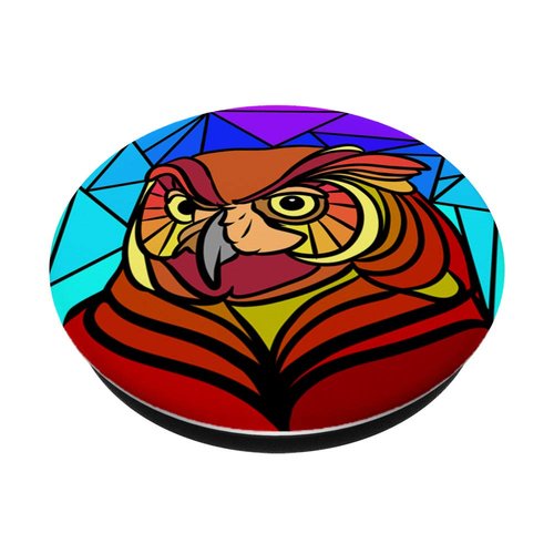 Awayk Owl Pop Phone Grip for Smartphones & Tablets PopSockets Grip and Stand for Phones and Tablets