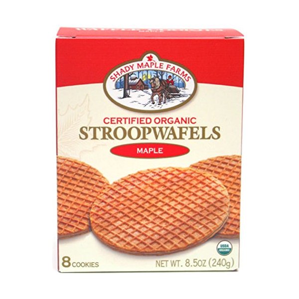 Shady Maple Farms Organic Cookie Waffles (Maple, 1)