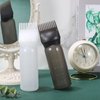 Pimoys Root Comb Applicator Bottle 6 Ounce, Oil Applicator for Hair Dye, Hair Oiling Bottle Brush with Graduated Scale, Black