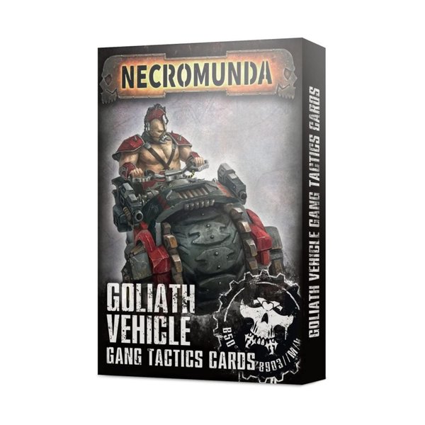 Games Workshop Necromunda: Goliath Vehicle Cards