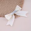 Aneneiceera Vintage Silk Bow Hair Clip Small Bow Hair Barrette Clip Tiny Tulle Hair Bow Clip French Bowknot Tail Clips Cute Bowknot Hair Accessories for Women and Girls Gifts (Beige)