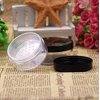 DNHCLL 2PCS 30ML(1 oz) Plastic Loose Powder Compact Container DIY Makeup Powder Case, Empty Reusable Portable Loose Powder Container/Travel Powder Kit