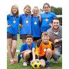 Pllieay 24 Pieces Plastic Winner Medals, Winner Award Medals, Gold Silver and Bronze Medals for Sports, Competition, Talent Show, Spelling Bee, Gymnastic Birthday Party Favors and Awards