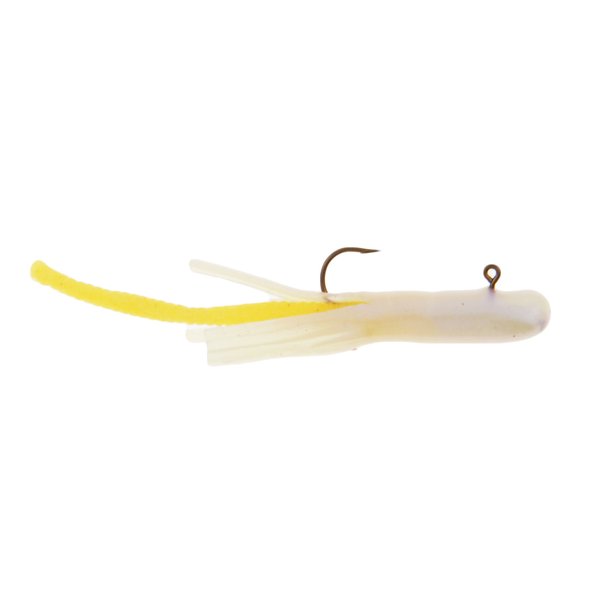 Berkley PowerBait Pre-Rigged Atomic Teasers Fishing Bait, Pearl White, Irresistible Scent & Flavor, Ready-to-Fish, Ideal for Trout, Bass, Panfish Species and More