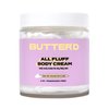 Butter'd Bodycare: All Fluff Body Cream, Unscented, Premium Body Butter for Very Dry Skin and Sensitive Skin | Hydrating Shea and Mango Body Butter with Sunflower Oil- 24 Hour Moisture (4 oz)