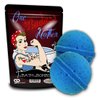 Bad A Mother - Vintage Rosie Strong Mom XL Bath Fizzers - Handcrafted Big Blue Bath Bombs for Moms - 2 Count - Made in The USA - Mother's Day Spa Gifts for The Best Mom Ever