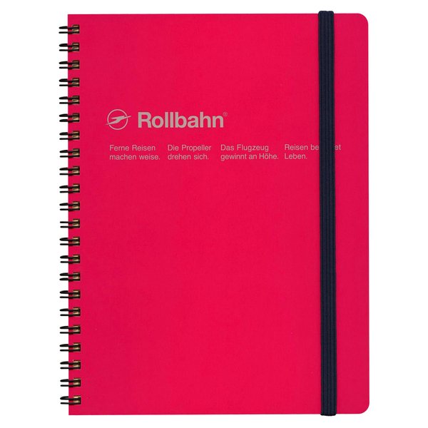 Roruban Pocket Memo A5 Rose