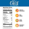 Just the Cheese Cheese Crisps | High Protein Baked Keto Snack | Made with 100% Real Cheese | Gluten Free | Low Carb Lifestyle | GRILLED CHEESE INSPIRED BLEND, 0.8 Ounces (Pack of 10)
