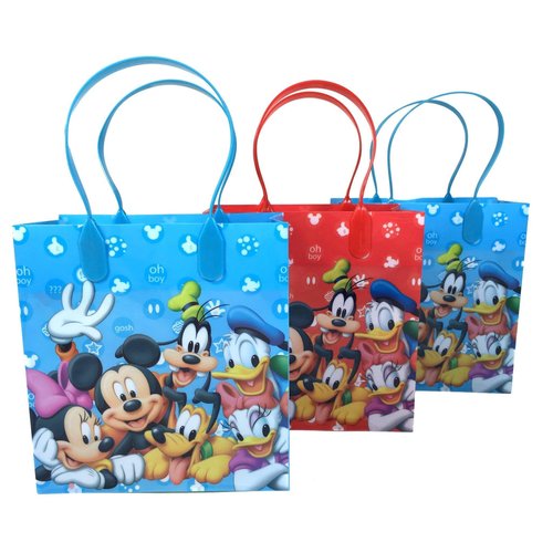 Mickey & Minnie Mouse & Friends Goodie/Favor/Gift Bags for Kids 24pc