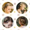 ACO-UINT 12 Pcs Small Hair Clips for Women, Small Flower Hair Claw Clips Sturdy Mini Metal Claw Clips, Cute Clips for Hair 90s Hair Accessories for Women and Girls