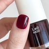 COSMOO Cherry Red Quick Dry Nail Polish, Wine Red Fingernail Air Dry Nail Lacquer for Nail Art Varnish