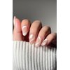 NOVA, Semi Cured Gel Nail Strips (Between The Lines) - The 10 Minute Manicure. Salon-Quality, Female Founded, Easy to Apply & Remove - Incl. Nail File & Wooden Stick (Between-The-Lines)