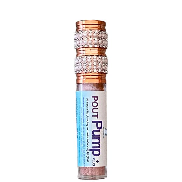 Diva Stuff Pout Pump Plus, Thick and Shiny Lip Plumping Gloss With Shimmering Mica, Enhances Natura Lip Color