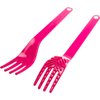 TalkTools® Magenta Fork™ - Provides oral awareness during feeding | Encourages lip closure | Increases sensory awareness | FDA compliant, Latex, Lead, BPA, and Phthalates free (Bumpy)